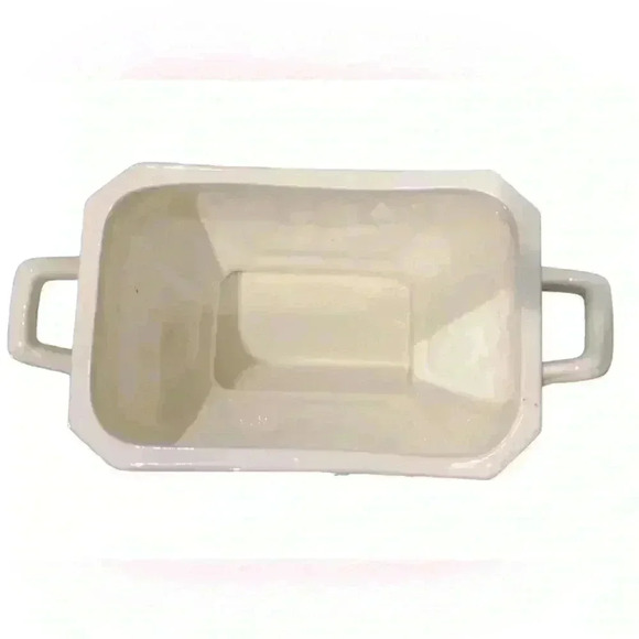 Vintage Lefton Raised Fruit and Floral Soup Tureen With Tray 6915 - Picture 5 of 9